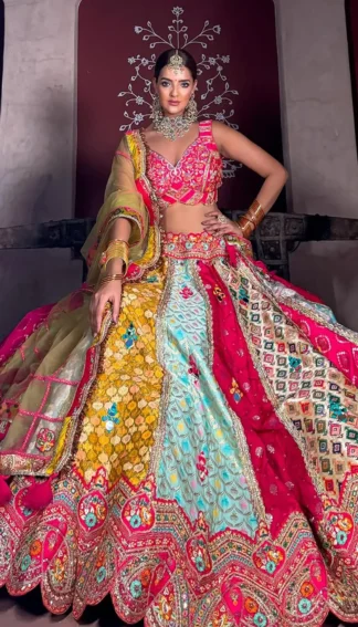 Banarasi Lehenga Choli with Blouse