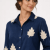 Leaf Printed Shirt Pant Co-ord Set