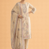 Pastel Bloom Printed Kurta Set with Dupatta